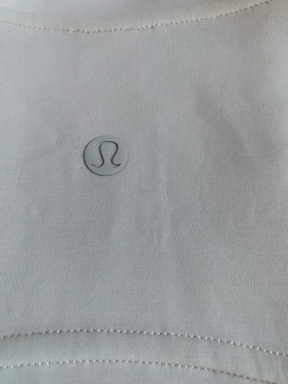 lululemon athletica Ivory Softstreme half zip Long size Small